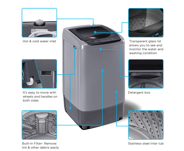 Portable Automatic Washer