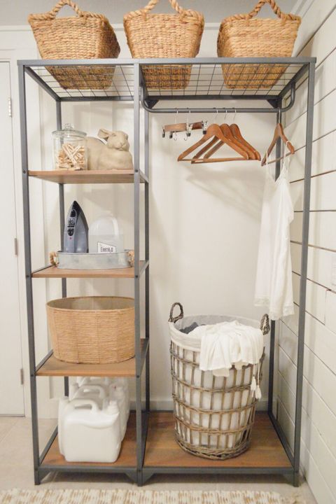 Add a Free-Standing Shelving System